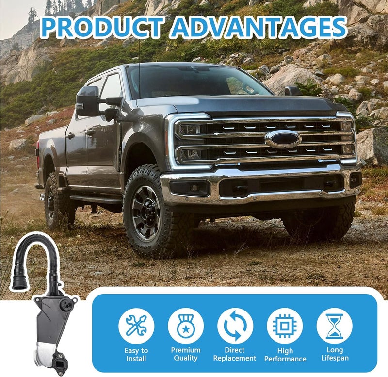 FRGOLIN Diesel Air Oil Separator Assembly Compatible with Ford Super Duty 6.7L 2023 2024 Replaces PC3Z-6A785-A PC3Z6A785A - Image 5